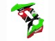 2010-2016 Kawasaki Z1000SX Motorcycle Fairings - Green Red Glossy Black Elf 35