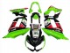 2010-2016 Kawasaki Z1000SX Motorcycle Fairings - Green Red Glossy Black Elf 35