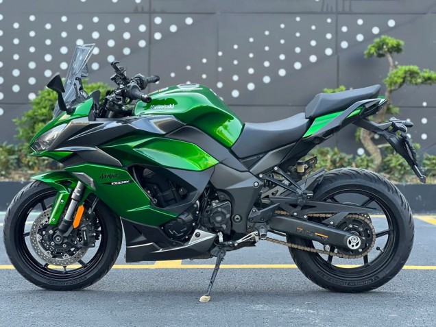 2020-2025 Kawasaki Z1000SX Motorcycle Fairings - Green Ninja