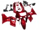 1998-2003 Kawasaki ZZR600 Motorcycle Fairings - Red with Black Flame