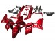 1998-2003 Kawasaki ZZR600 Motorcycle Fairings - Red with Black Flame