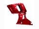 1998-2003 Kawasaki ZZR600 Motorcycle Fairings - Red with Black Flame