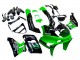 1998-2003 Kawasaki ZZR600 Motorcycle Fairings - Green Black Monster Elf