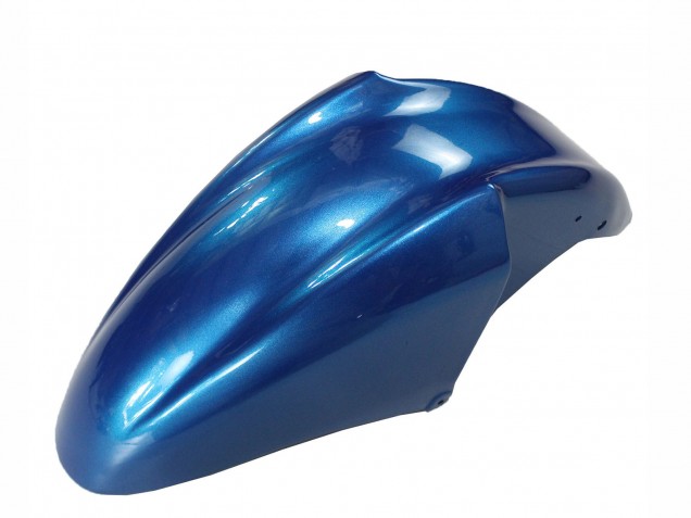 1993-2007 Kawasaki ZZR400 Motorcycle Fairings - Blue Silver Black