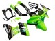 1993-2007 Kawasaki ZZR400 Motorcycle Fairings - Green Glossy Black Blue Monster Elf Touch4 Bridgestone