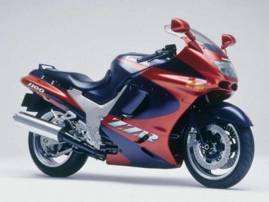 Cheap 1993-2003 Kawasaki ZZR1100 Motorcycle Fairings - Maroon Red Dark Blue