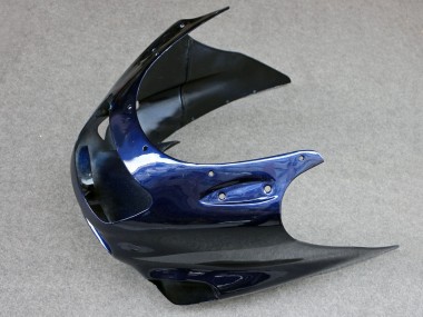 Cheap 1993-2003 Kawasaki ZZR1100 Motorcycle Fairings - Glossy Blue Grey
