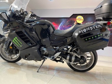 Cheap 2007-2009 Kawasaki GTR1400/ZG1400 Motorcycle Fairings - Black Monster