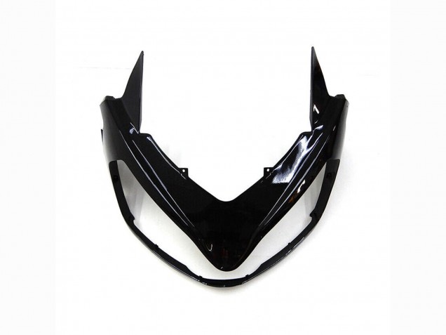 2007-2009 Kawasaki GTR1400/ZG1400 Motorcycle Fairings - Matte Black Green Lines