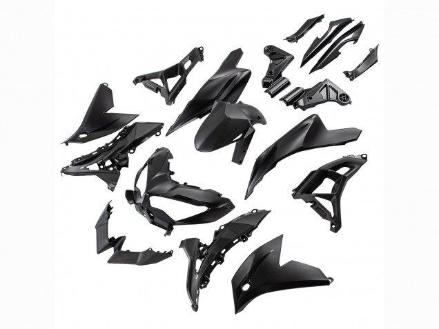 2022-2025 Kawasaki Versys 650 Motorcycle Fairings - Matte Black