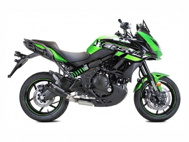 2015-2021 Kawasaki Versys 650 Motorcycle Fairing - Green Black
