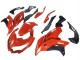 2015-2021 Kawasaki Versys 650 Motorcycle Fairings - Red Matte Black