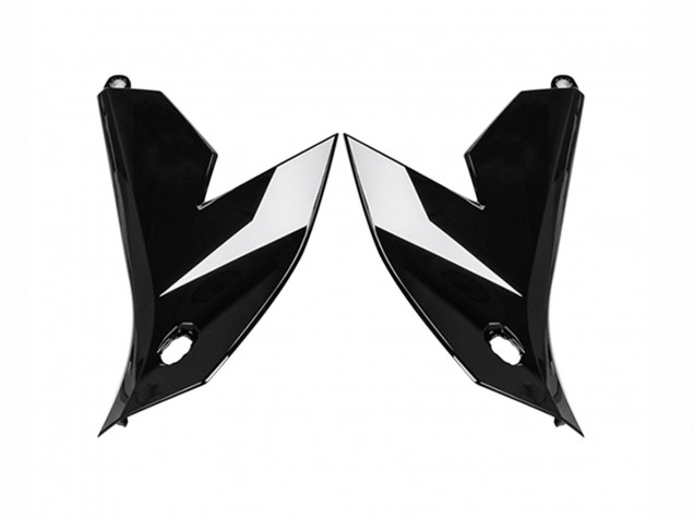 2022-2025 Kawasaki Versys 650 Motorcycle Fairings - Glossy Black White