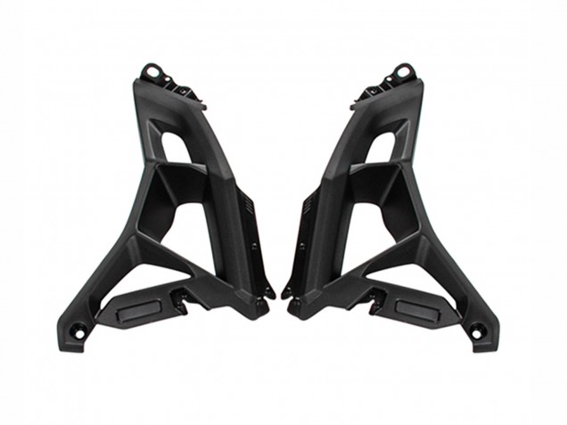 2022-2025 Kawasaki Versys 650 Motorcycle Fairings - Glossy Black White
