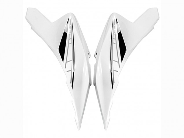 2022-2025 Kawasaki Versys 650 Motorcycle Fairings - Glossy Black White