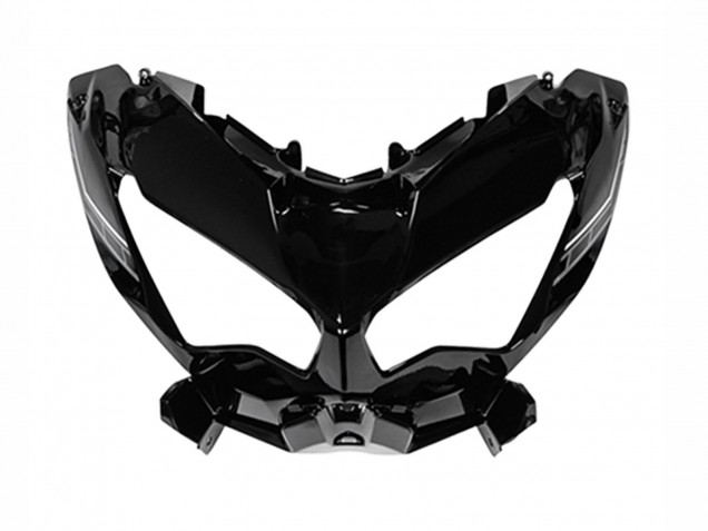 2022-2025 Kawasaki Versys 650 Motorcycle Fairings - Glossy Black White