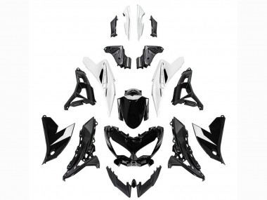 Cheap 2022-2025 Kawasaki Versys 650 Motorcycle Fairings - Glossy Black White