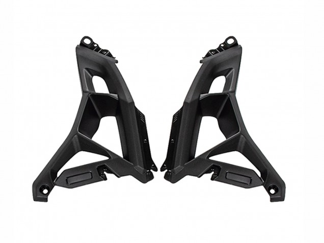 2022-2025 Kawasaki Versys 650 Motorcycle Fairings - Dark Green Black