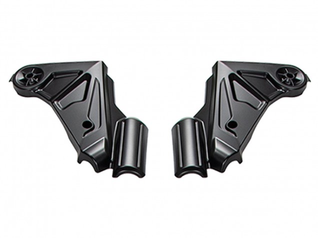 2022-2025 Kawasaki Versys 650 Motorcycle Fairings - Green Glossy Black