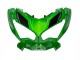 2022-2025 Kawasaki Versys 650 Motorcycle Fairings - Green Glossy Black