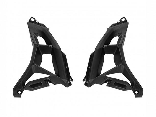 2022-2025 Kawasaki Versys 650 Motorcycle Fairings - Red Black