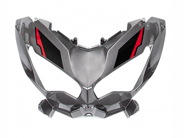 2022-2025 Kawasaki Versys 650 Motorcycle Fairings - Grey Red Black