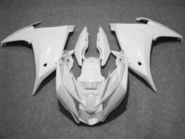 2009-2015 Yamaha FZ6R Motorcycle Fairings - White