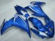 2009-2015 Yamaha FZ6R Motorcycle Fairings - Blue White