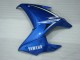 2009-2015 Yamaha FZ6R Motorcycle Fairings - Blue White
