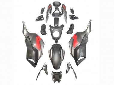 Cheap 2012-2017 Yamaha MT07/FZ07 Motorcycle Fairings - Grey Red