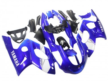 Cheap 1996-2007 Yamaha YZF600R Thundercat Motorcycle Fairing - Blue White Silver