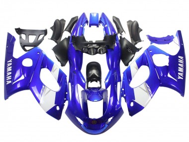 Cheap 1996-2007 Yamaha YZF600R Thundercat Motorcycle Fairing - Blue White Silver