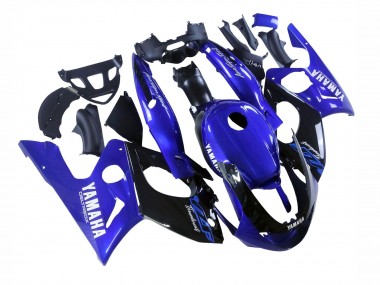 Cheap 1996-2007 Yamaha YZF600R Thundercat Motorcycle Fairings - Blue Glossy Black