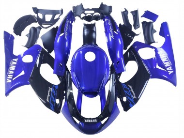 Cheap 1996-2007 Yamaha YZF600R Thundercat Motorcycle Fairings - Blue Glossy Black