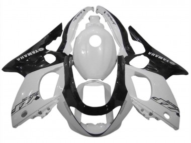 Cheap 1996-2007 Yamaha YZF600R Thundercat Motorcycle Fairings - White Black