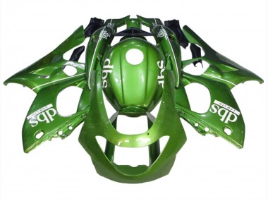 Cheap 1996-2007 Yamaha YZF600R Thundercat Motorcycle Fairing Kits - Green White