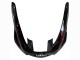 1997-2007 Yamaha YZF 1000R Thunderace Motorcycle Fairings - Black with Dark Red Flame