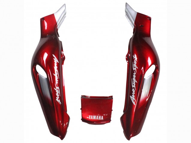 1997-2007 Yamaha YZF 1000R Thunderace Motorcycle Fairings - Red Silver Thunderace
