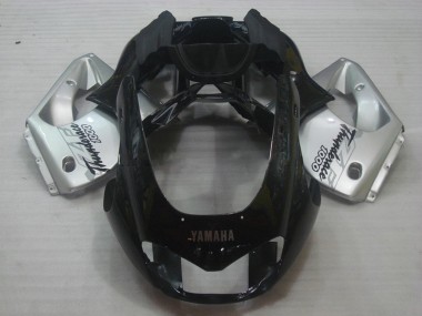 Cheap 1997-2007 Yamaha YZF 1000R Thunderace Motorcycle Fairings - Black Silver Thunderace