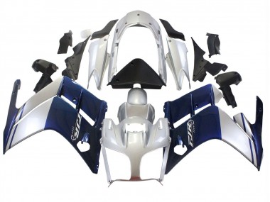 Cheap 2001-2006 Yamaha FJR1300 Motorcycle Fairings - Dark Blue Silver