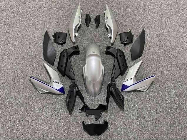 2009-2012 Yamaha XJ6 Motorcycle Fairings - Silver Blue