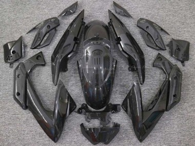 Cheap 2009-2012 Yamaha XJ6 Motorcycle Fairings - Black Carbon Fiber