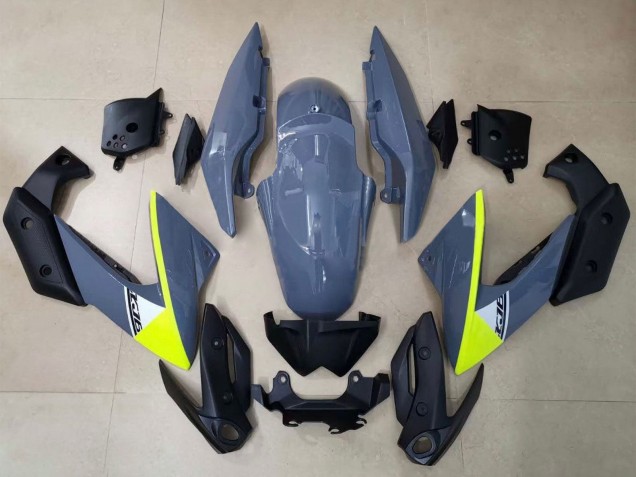 2009-2012 Yamaha XJ6 Motorcycle Fairings - Grey Yellow