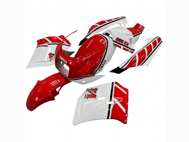 1985-1987 Yamaha RZV500 / RD500 Motorcycle Fairings - White Red Black
