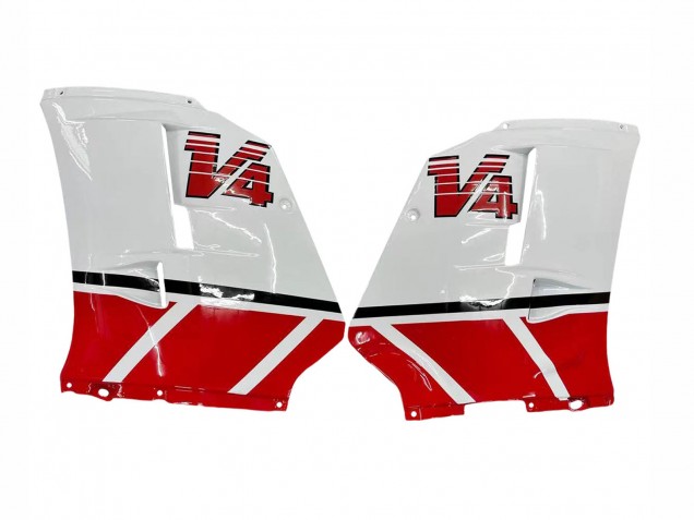 1985-1987 Yamaha RZV500 / RD500 Motorcycle Fairings - White Red Black