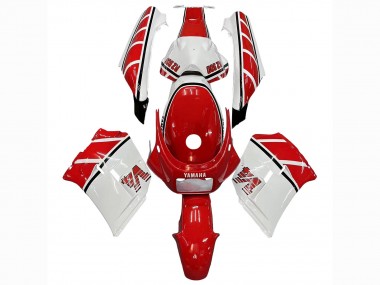 Cheap 1985-1987 Yamaha RZV500 / RD500 Motorcycle Fairings - White Red Black
