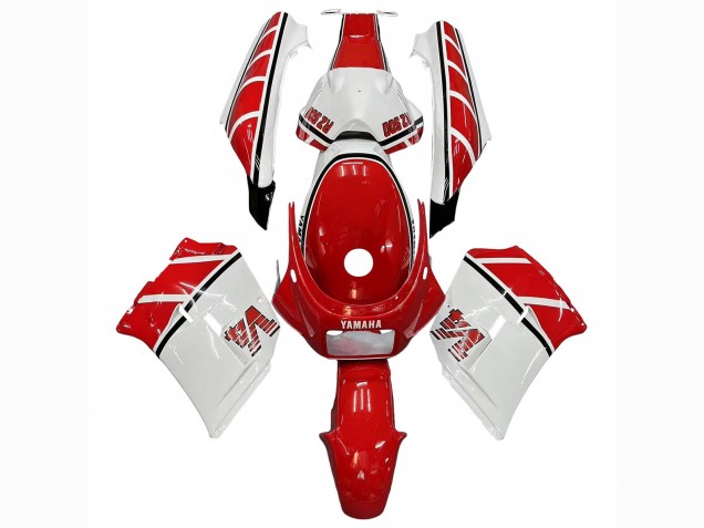 1985-1987 Yamaha RZV500 / RD500 Motorcycle Fairings - White Red Black
