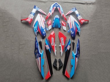Cheap 2019-2021 Yamaha TMAX560 Motorcycle Fairings - Light Blue Red Black