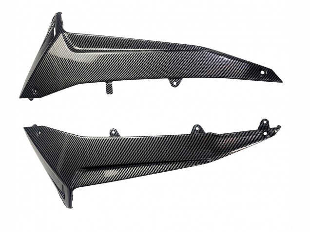 2012-2014 Yamaha TMAX530 Motorcycle Fairings - Black Carbon Fiber