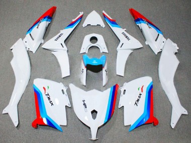 Cheap 2012-2014 Yamaha TMAX530 Motorcycle Fairings - White Red Blue